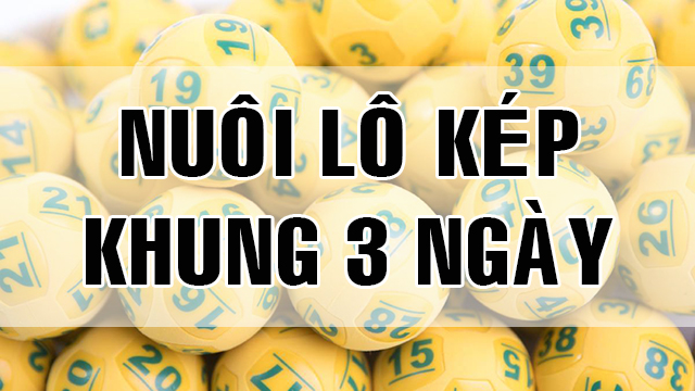 phương pháp nuôi khung lô kép 3 ngày dễ trúng nhất